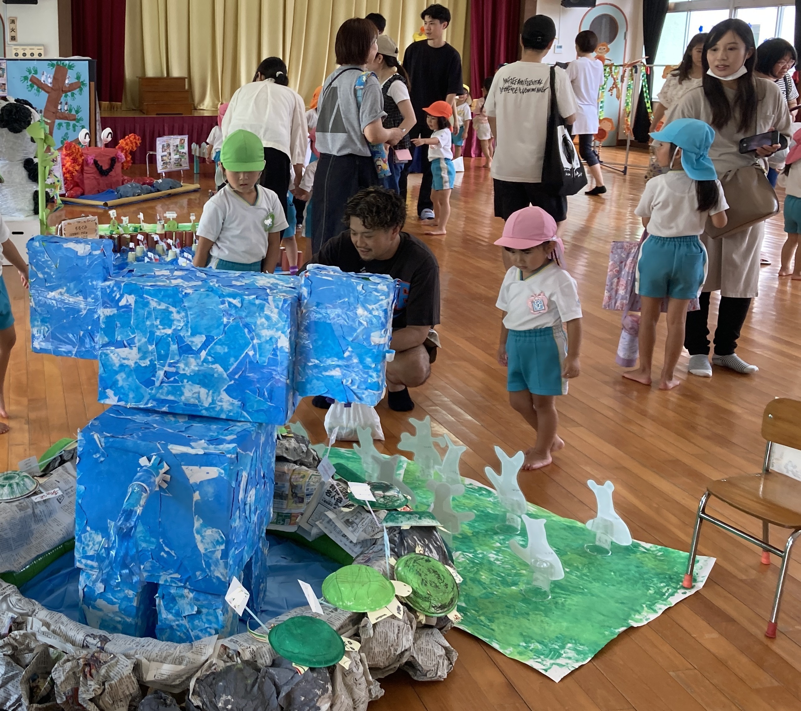 作品展へ御来場いただき，ありがとうございました!! | 加世田しらうめ幼稚園