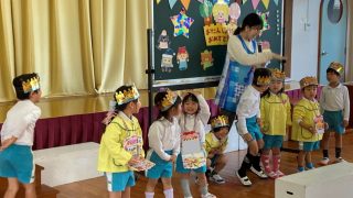 １・３月生まれお誕生会