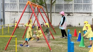 楽しく外遊び!!