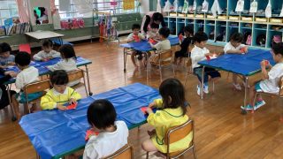 折り紙を使って