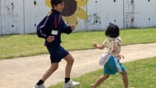 職場体験の生徒さんと交流