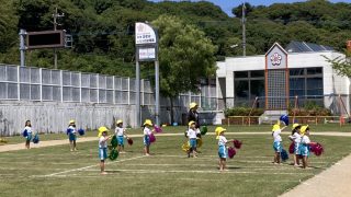 運動会練習，頑張っています!!