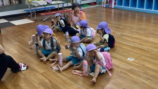 帰りの集まりの様子