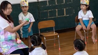 ８月生まれ誕生会
