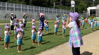 秋祭りの全体練習